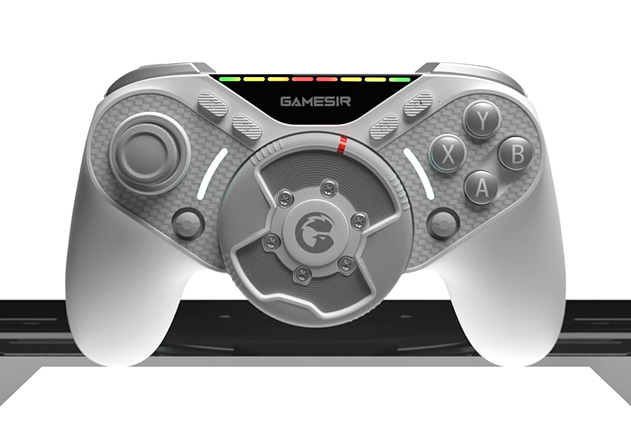 GameSir Revolutionizes Gaming Immersion with Miniature Force Feedback Steering Wheel Controller