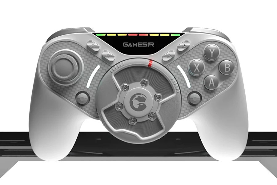 GameSir Revolutionizes Gaming Immersion with Miniature Force Feedback Steering Wheel Controller