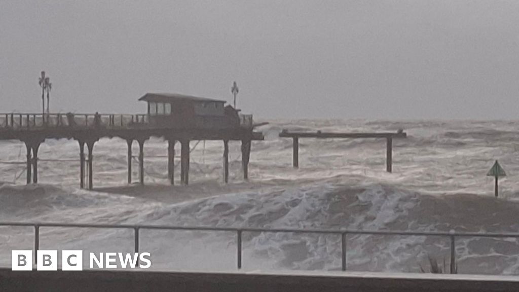 Coastal Defences Breached and Historic Landmarks Damaged as Ferocious Storm Batters Southwest England