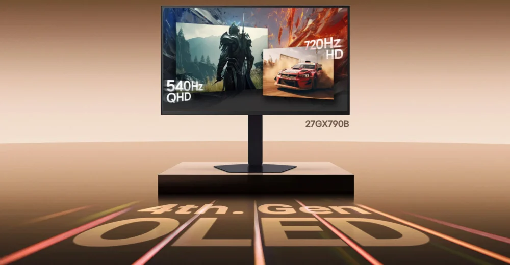 LG Unveils Revolutionary 720Hz OLED Gaming Monitor: A New Apex of Visual Fidelity and Responsiveness