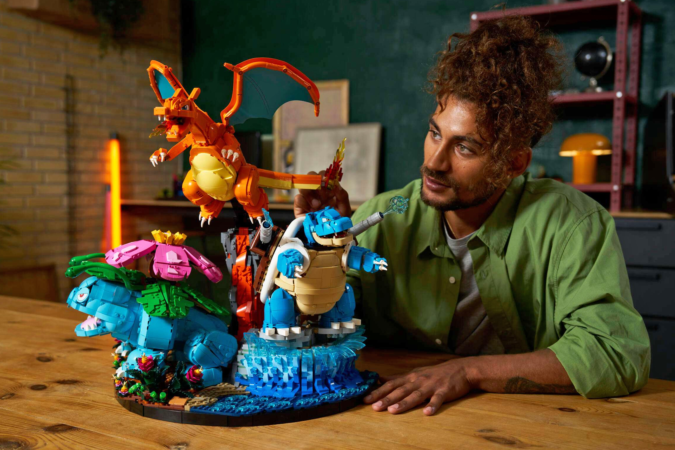 The Dawn of Brick-Built Beasts: LEGO Unleashes First Pokémon Collection with Monumental Diorama