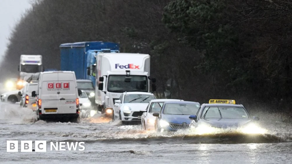 Widespread Deluge and Persistent Disruption Grip UK Amidst Successive Storms, Prompting Extensive Flood Alerts and Infrastructure Challenges