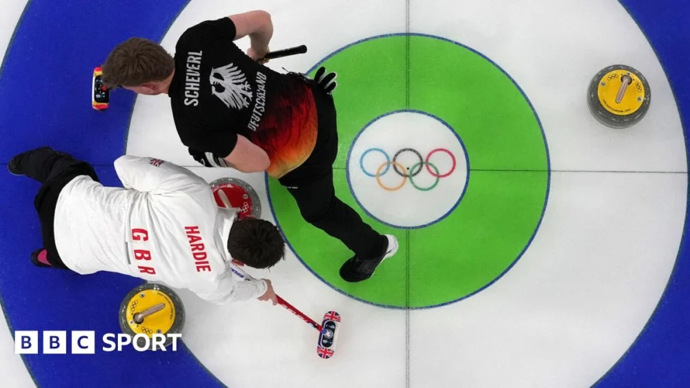 GB Curling Teams Face Uphill Battle for Semifinal Berths Following Intense Olympic Day