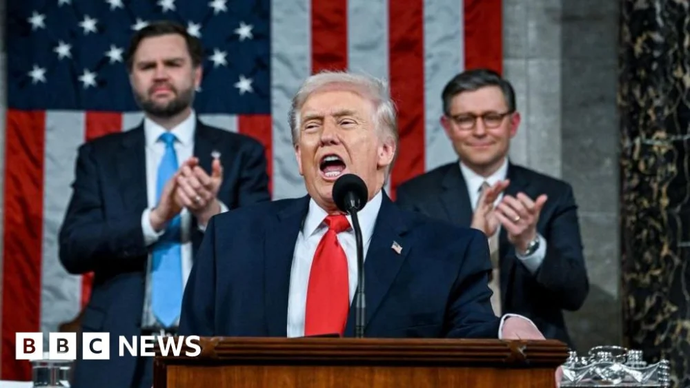 Navigating Turbulence: An Examination of President Trump’s Unyielding National Address Amidst Political Crosscurrents