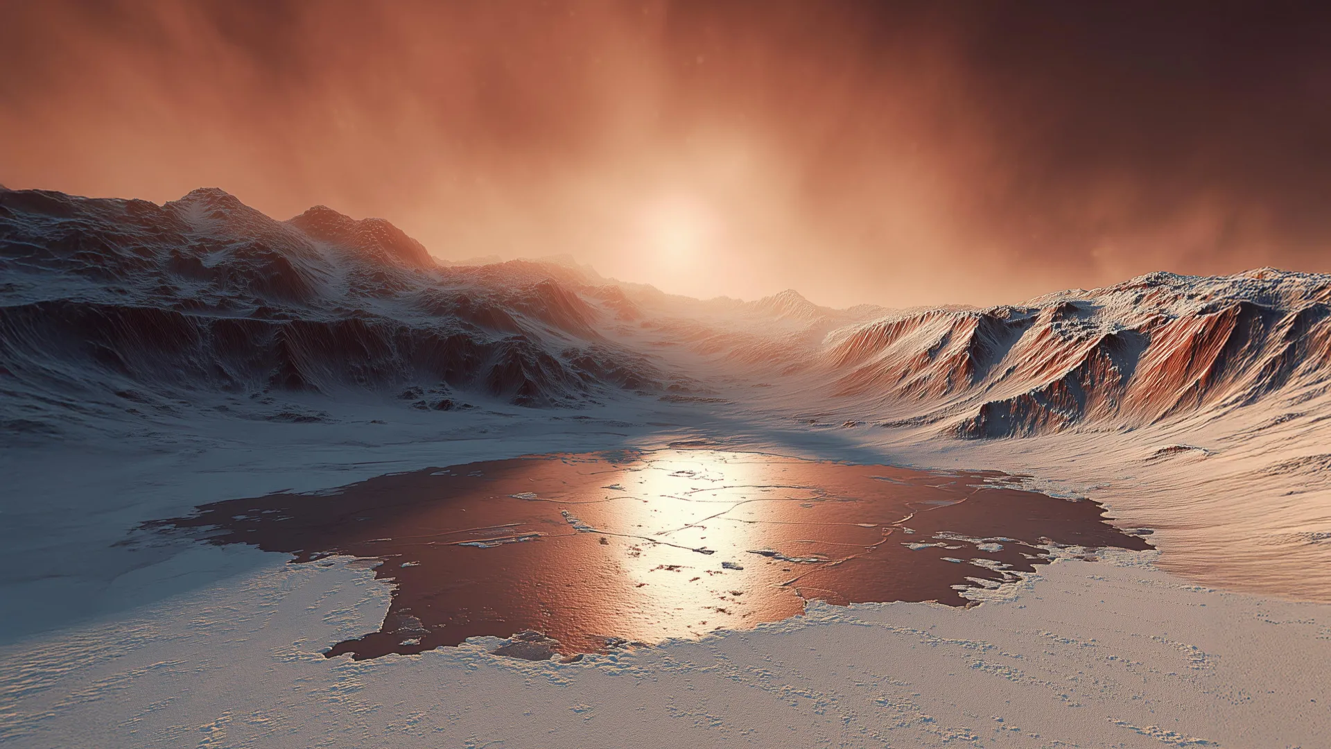 Reimagining Ancient Mars: How Seasonal Ice Could Explain Enduring Liquid Water