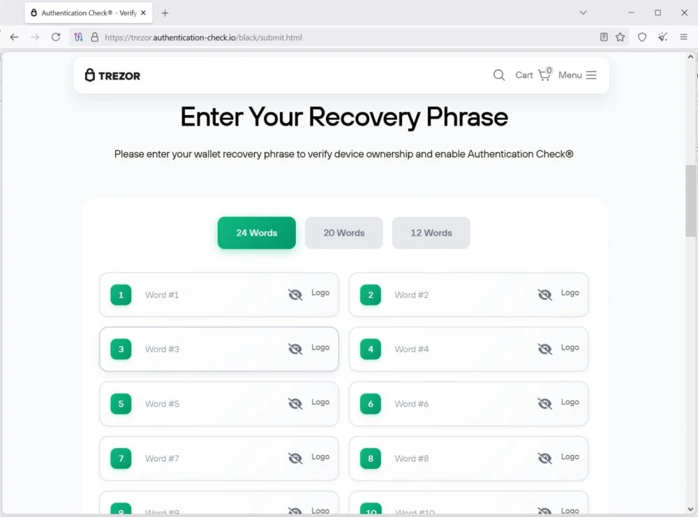 Sophisticated Physical Phishing Campaign Targets Hardware Wallet Users, Exposing Crypto Assets to Theft