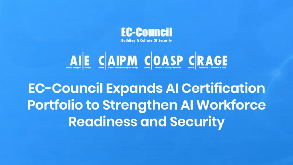 EC-Council Expands AI Certification Portfolio to Strengthen U.S. AI Workforce Readiness and Security