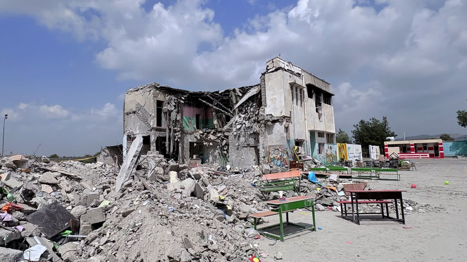 Echoes of Conflict: The Devastating School Bombing and the Fractured Information Landscape