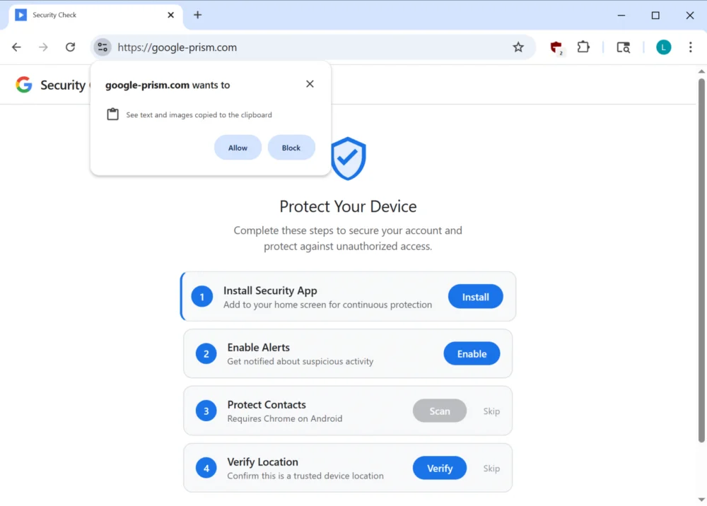 Sophisticated Phishing Campaign Leverages Progressive Web Apps and Android Malware for Multi-Vector Credential and Data Exfiltration