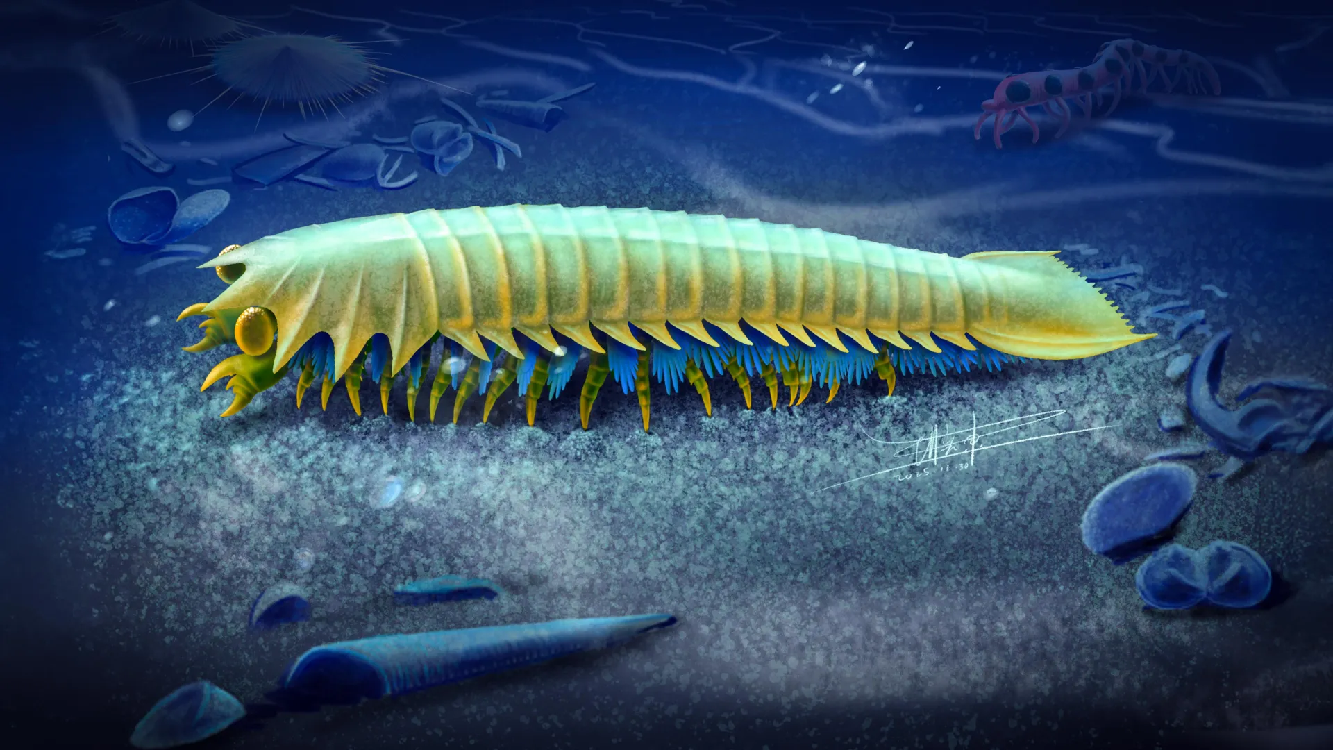 Ancient Marine Arthropod Illuminates Deep Evolutionary Roots of Arachnid Predatory Appendages