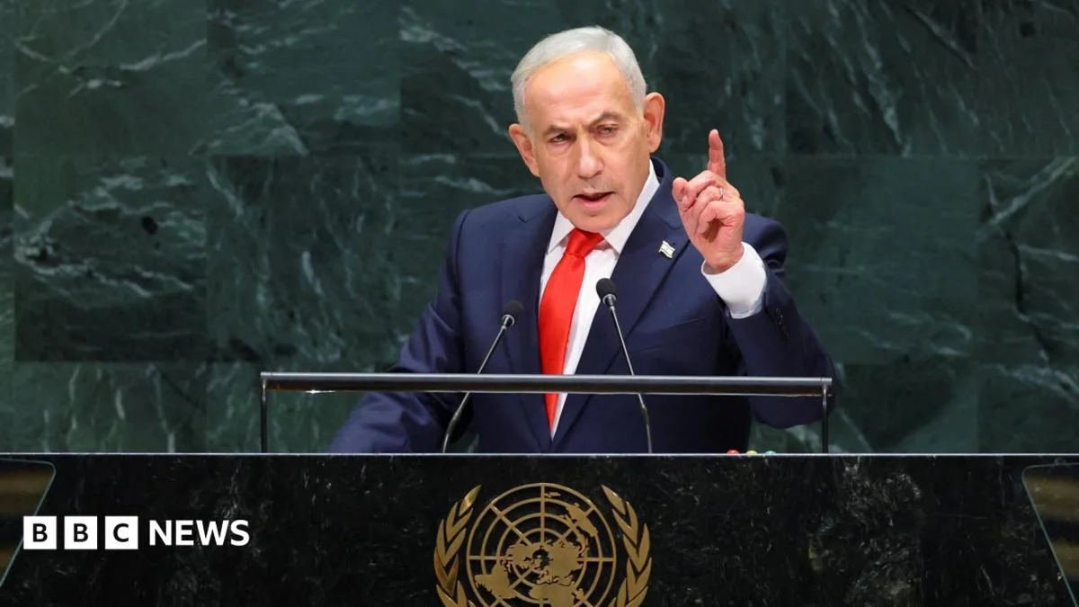 Escalating Tensions at the UN: Netanyahu Defiantly Rebuts Critics Amidst Diplomatic Exodus