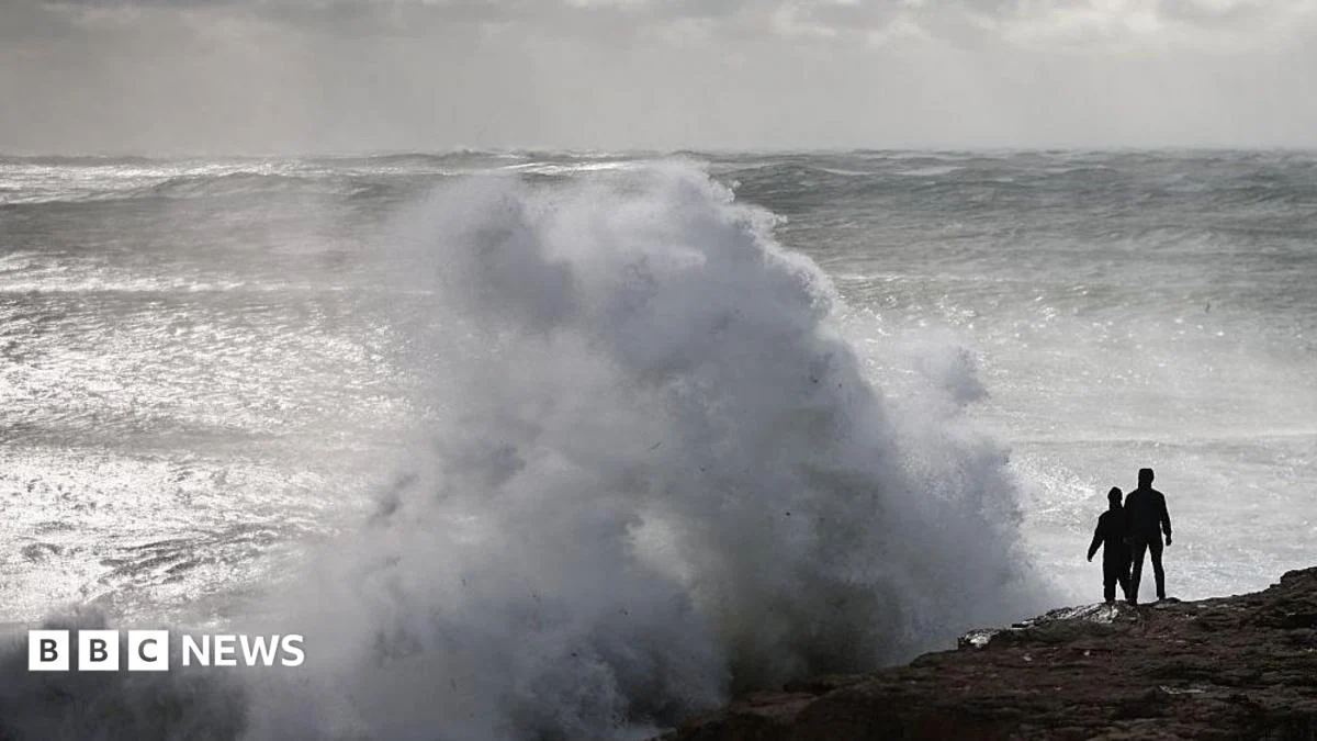 Intense Atlantic Depression Unleashes Destructive Winds Across UK, Triggering Widespread Alerts and Infrastructure Challenges